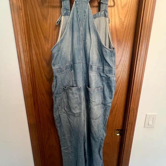 We The Free Light Blue Denim Jumpsuit - Picture 3 of 4